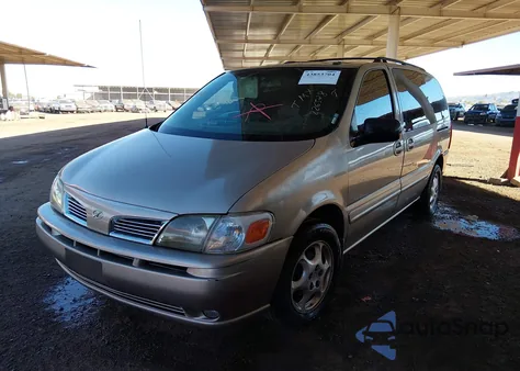 2002 Oldsmobile Silhouette Gls z USA, uszkodzony, nr VIN 1GHDX03E92D226578